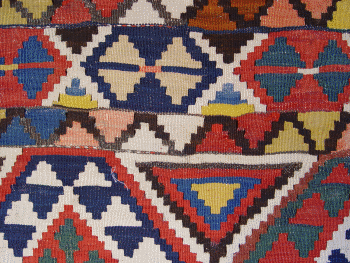 Kazak kilim detail