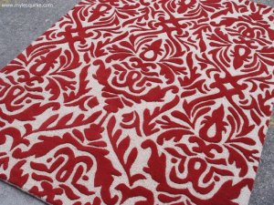 Indian Hand Tufted Wool Rug - MylesQuirke.com